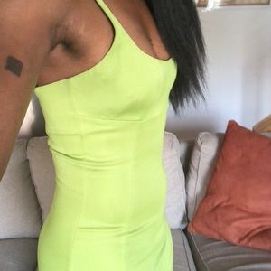 Dolce & Gabbana Lime Green Dress